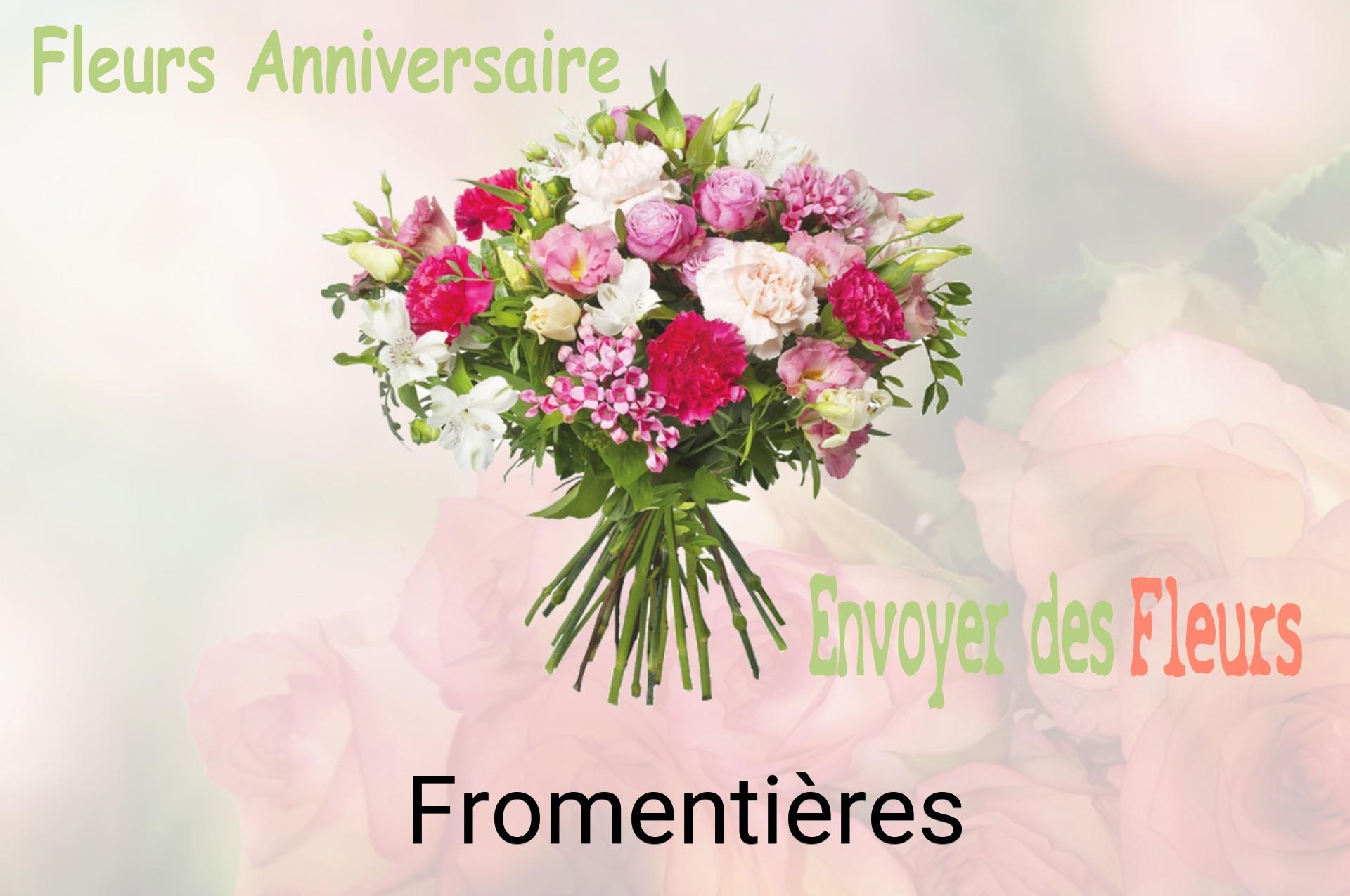 Bouquet de fleurs d’anniversaire livré à Fromentières